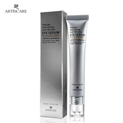 ARTISCARE Snail Facial Cream + Peptide Eye Serum + Golden Eye Cream 3pcs/Lot for Moisturizing and Dark Circles Face Care Essence