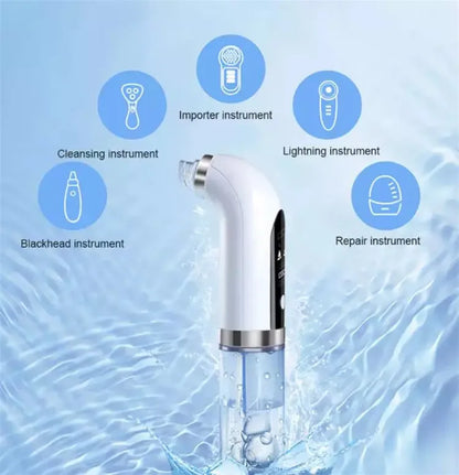 Blackhead Removal Tool Vacuum Nose Face Pore Cleaner with USB Rechargeable Face Cleansing Tools