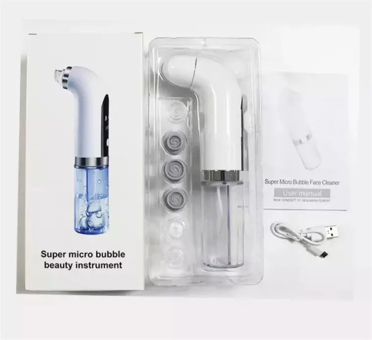 Blackhead Removal Tool Vacuum Nose Face Pore Cleaner with USB Rechargeable Face Cleansing Tools