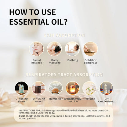 Patchouli Oil 10ml Skincare Natural Aromatherapy Essential Oil for Massage Bath Soap Candle Making Gifts