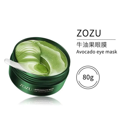 Avocado Gold Eye Mask Nourishing Moisturizing Improve Eye Bags Eye Patches Anti Wrinkle Firming Anti Dark Circles Eye Serum