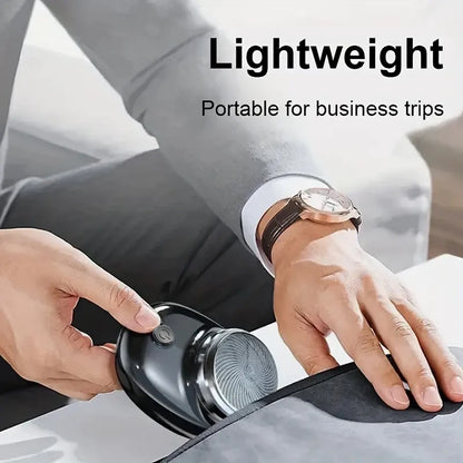 Portable Cordless Detachable Shaver Facial Beard and Body Hair Trimmer, Electric Shaver Rechargeable Mini Pocket Travel Shaver