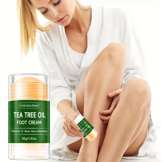 Tea Tree Oil Foot Cream Moisturizing Foot Care Cream Can Moisturize Your Foot, Improving Dryness And Roughness Foot And Hand Car