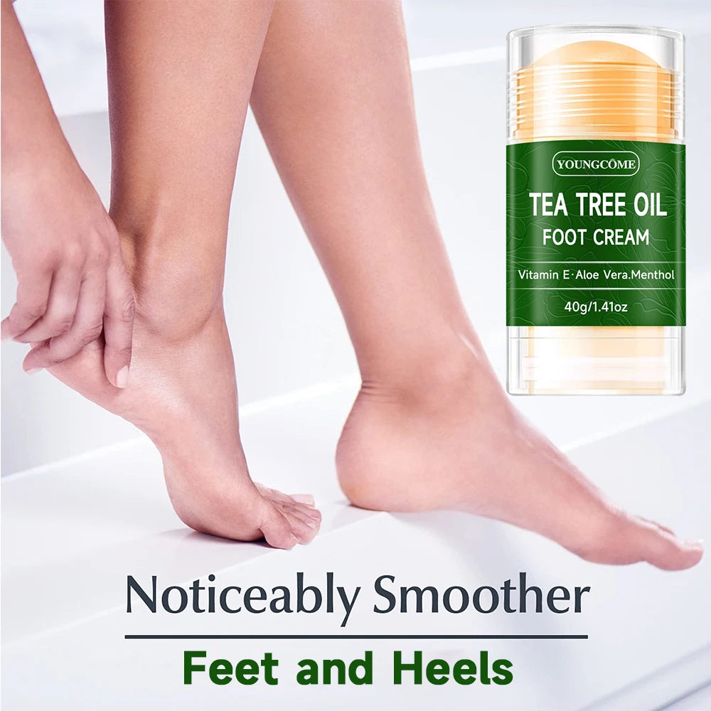 Tea Tree Oil Foot Cream Moisturizing Foot Care Cream Can Moisturize Your Foot, Improving Dryness And Roughness Foot And Hand Car