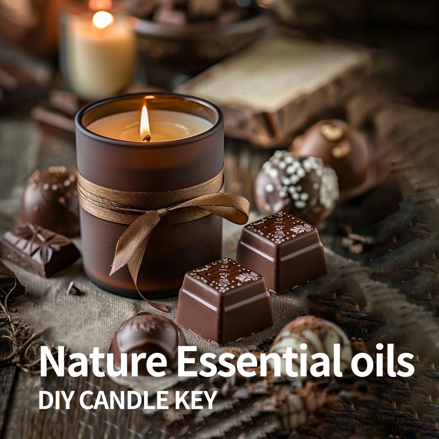 10ml 60ml Chocolate Essential Oils Beauty skincare products Massage diffuser candle making Gifts Delicious flavors