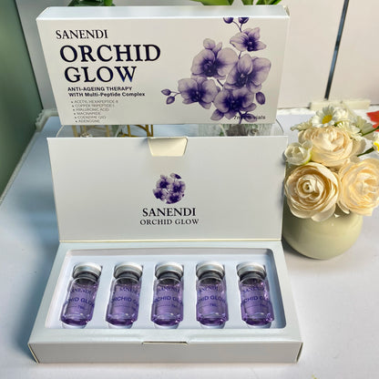 Newest Lily Pink Glow Collagen Serum for Facial Essence Anti-aging Repair Pigmentation Fine Line Micr0Needing Serum 10Vials