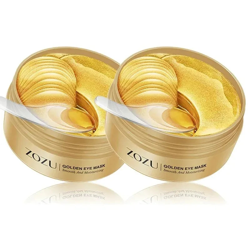 Avocado Gold Eye Mask Nourishing Moisturizing Improve Eye Bags Eye Patches Anti Wrinkle Firming Anti Dark Circles Eye Serum
