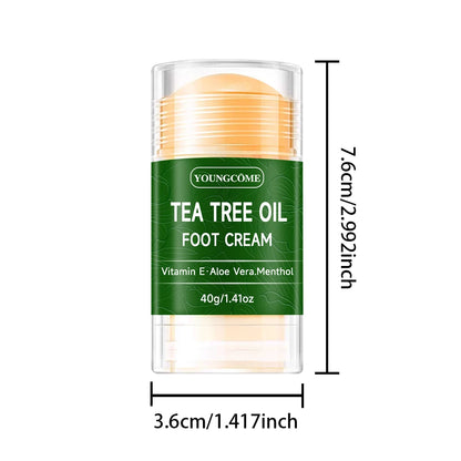 Tea Tree Oil Foot Cream Moisturizing Foot Care Cream Can Moisturize Your Foot, Improving Dryness And Roughness Foot And Hand Car