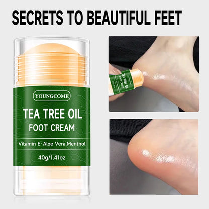 Tea Tree Oil Foot Cream Moisturizing Foot Care Cream Can Moisturize Your Foot, Improving Dryness And Roughness Foot And Hand Car