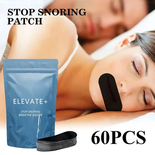 30/60PCS Stop Snoring Patch Nose Breathing Correction Improve Sleeping Promoting Better Breath Portable Mouth Orthosis Tape