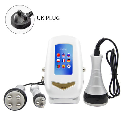 3IN1 40K Ultrasound Radiofrequency Beauty Device Massage for Shaping Tighten the Skin Burn fat Anti-aging Whitening Beauty Tools