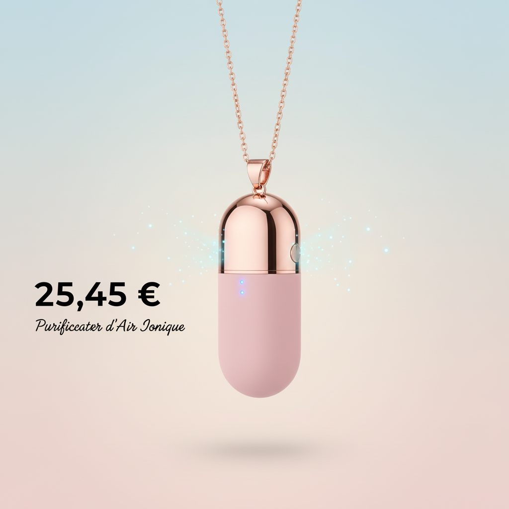 Image commerciale - Collier Purificateur d'Air