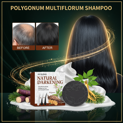 Image promotionnelle de luxe Shampooing Réparateur Cheveux Noirs